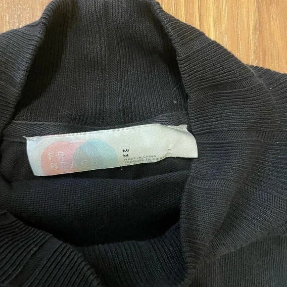 Free People Beach Brown and Black Long Sleeve Sweaters Bundle - Picture 3 of 4